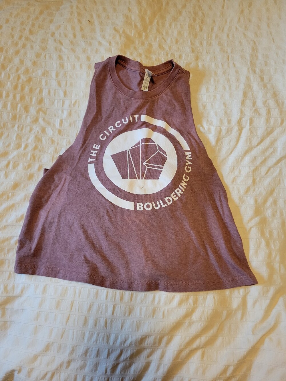 Oregon Bouldering Gym Crop Muscle Tank Bundle -small